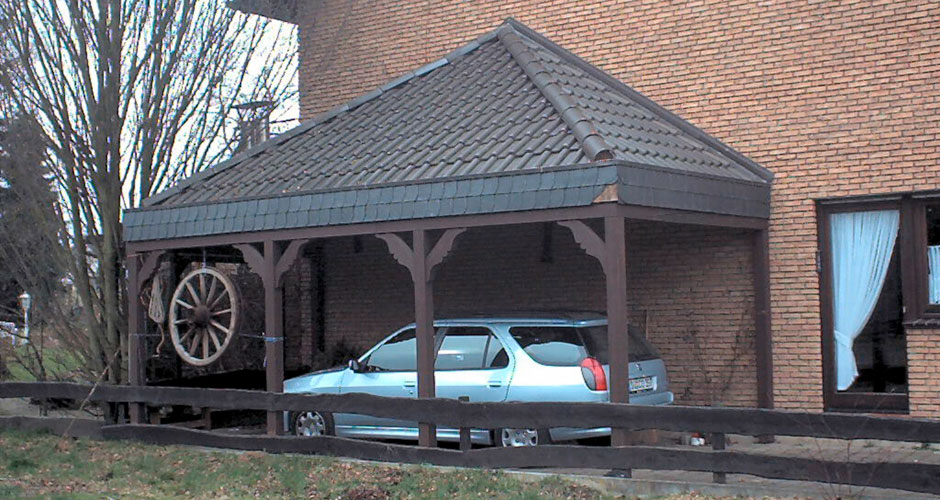 Carport & Terrasse Zimmerei Holzbau Hommes In Rheinbach Bonn